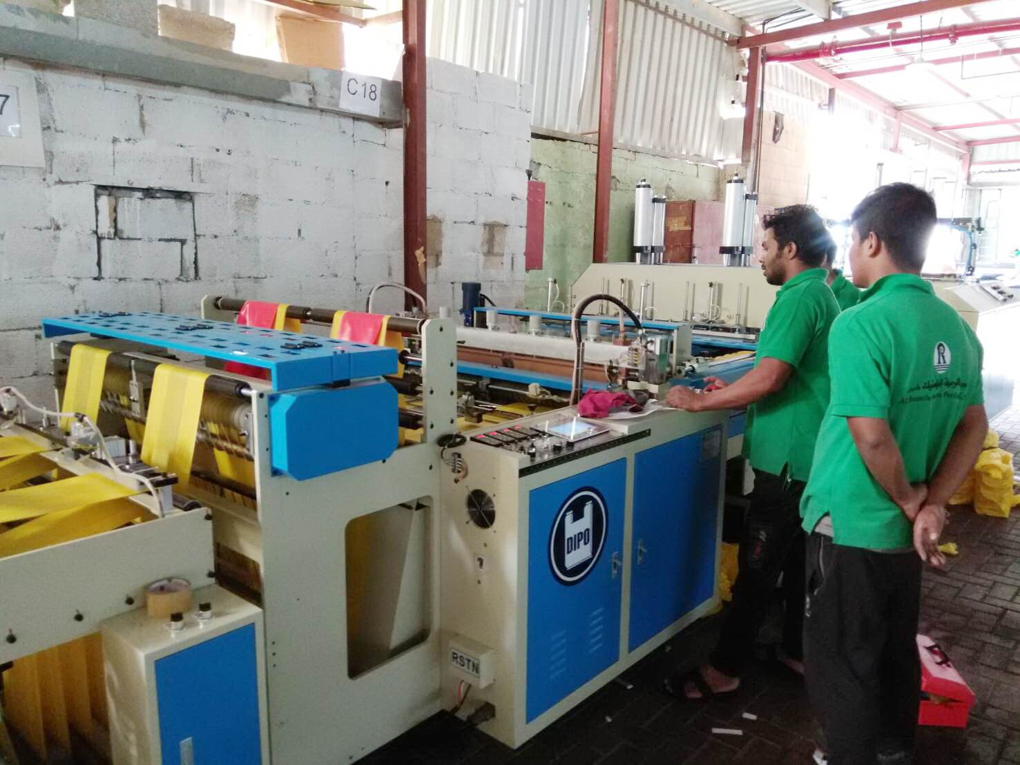 Our bag making machines are in great demand in Saudi Arabia.