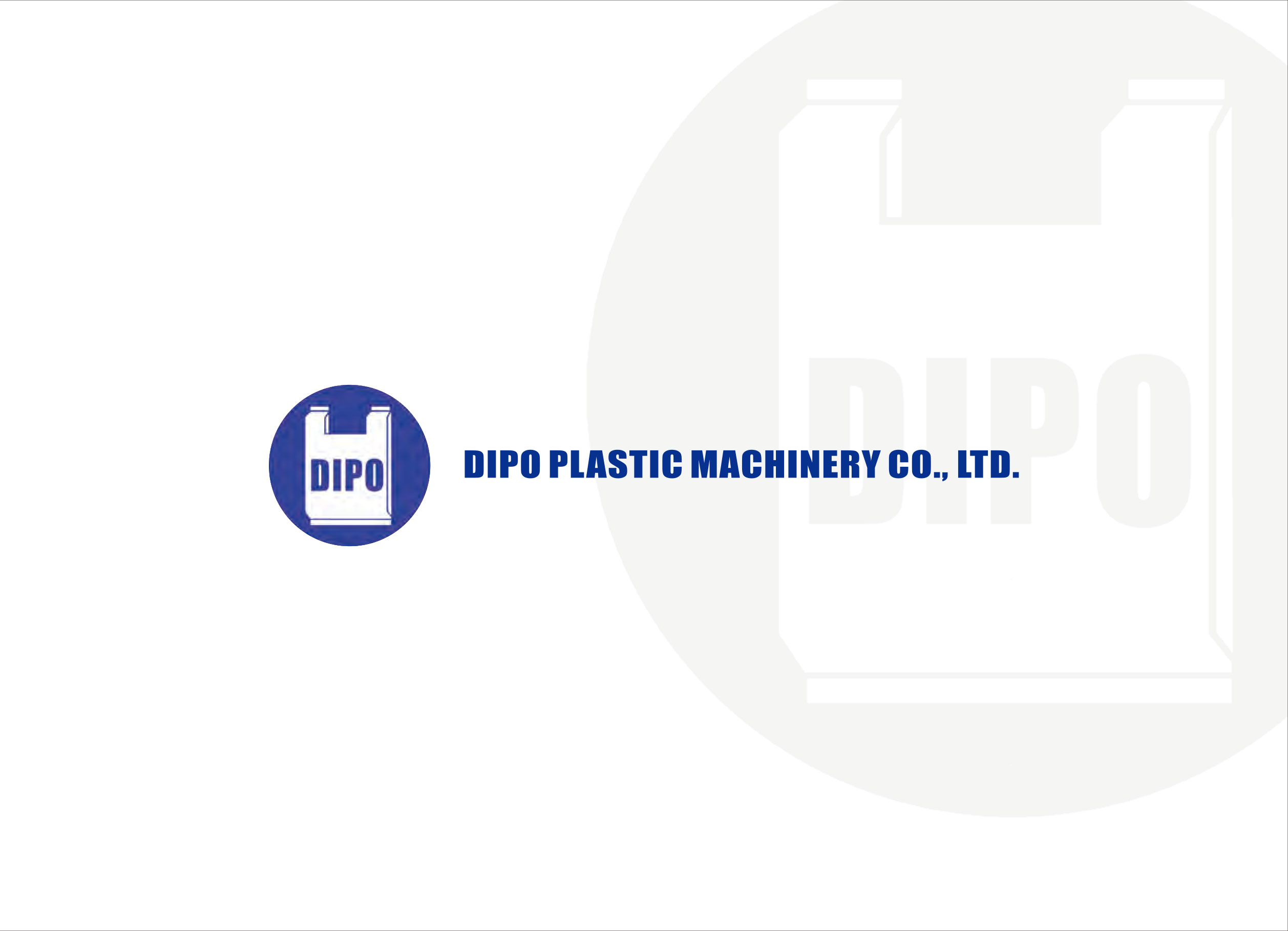 DIPO Plastic Machine Co., Ltd.DIPO E-Catalogue