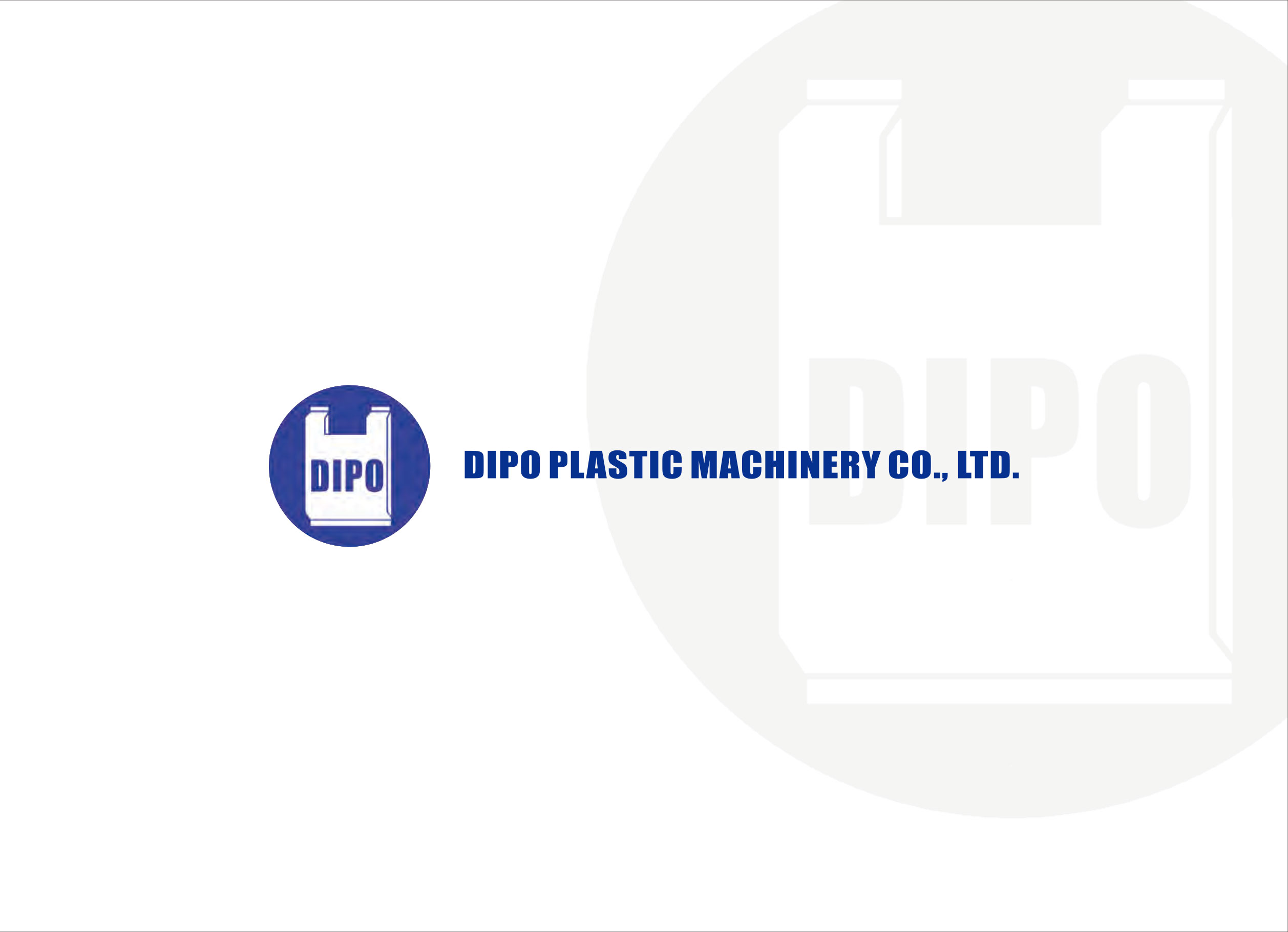 DIPO Plastic Machine Co., Ltd.DIPO E-CATÁLOGO