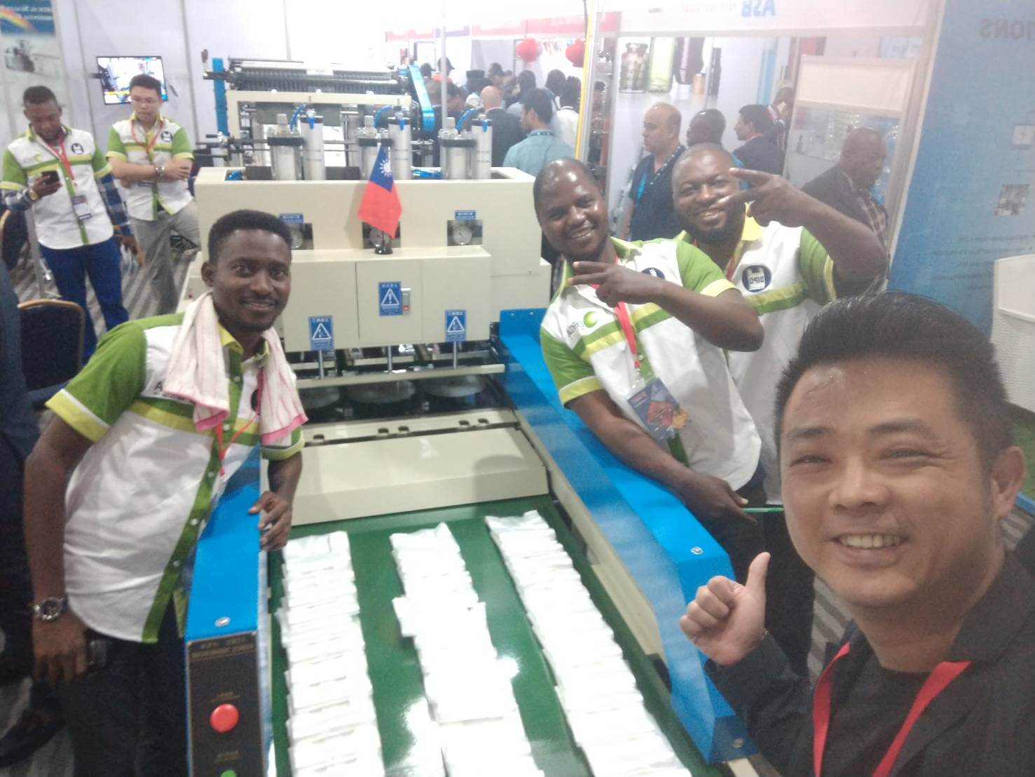 DIPO Plastic Machine Co., Ltd.2019 L'EXPOSITION DE PROPAK À Nigeria