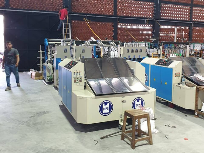 Dipo Plastic Machinery Fully Automatic Glove Bag Making Machine Features