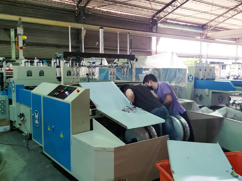 Keep going on R&D for automatically and ECO plastic bags making machine