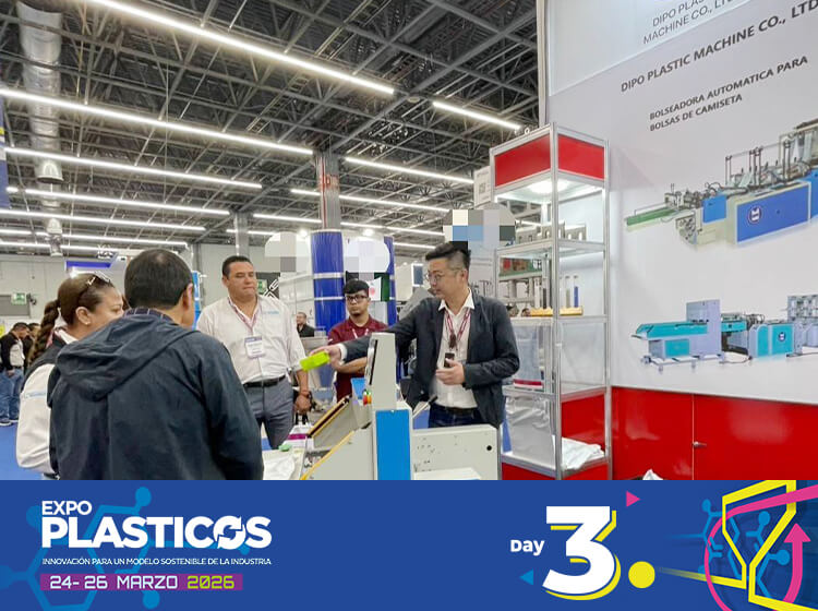 DIPO Plastic Machine Co., Ltd.Công ty DIPO Plastic Machinery sẽ tham gia triển lãm EXPO PLASTICOS 2026 từ ngày 24 đến 26 tháng 3. Day 3