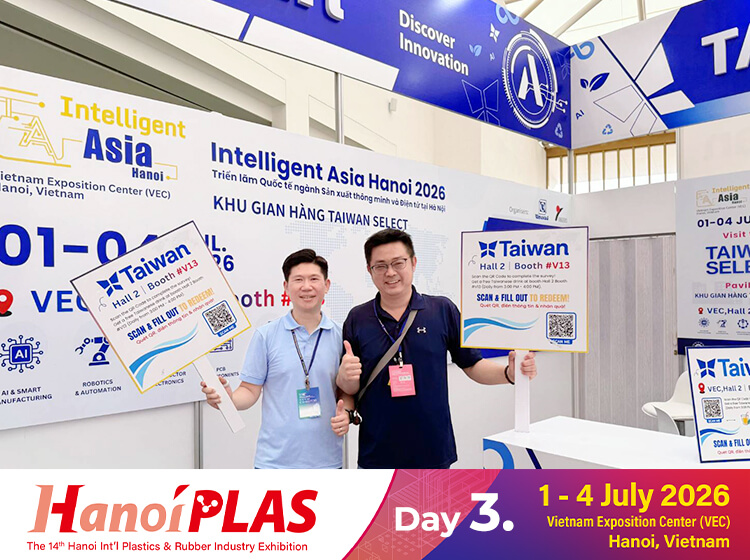 DIPO Plastic Machine Co., Ltd.HanoiPLAS 2026 - Day3