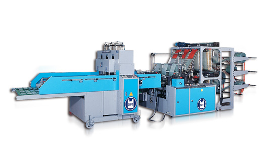 Double Layer High Speed Flat Bag/T-Shirt Bag Making Machine