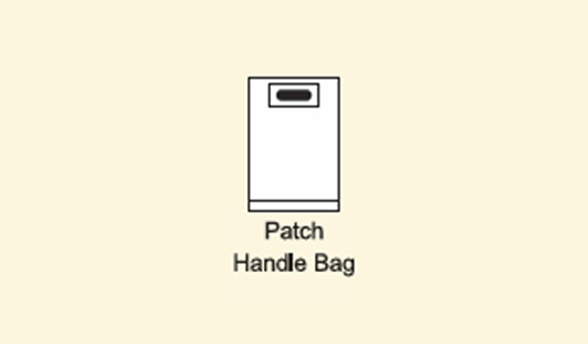 High Speed Patch Handle Bag Making Machine