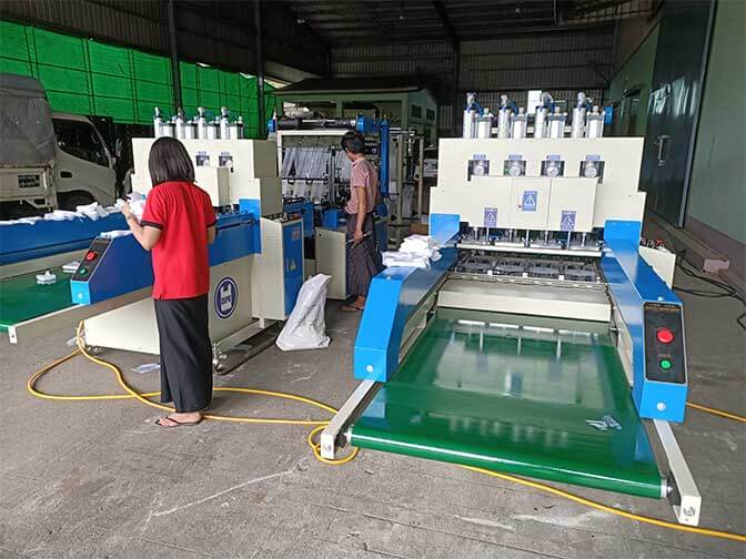 Plastic bag factories in developing countries are also moving towards fully automated plastic bag production