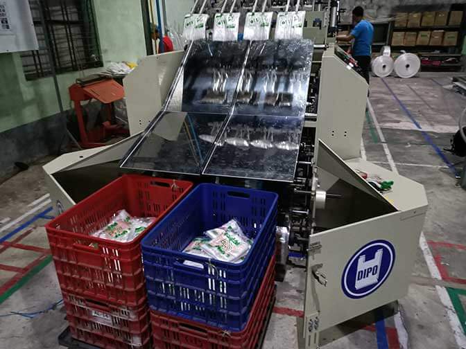 Plastic bag factories in developing countries are also moving towards fully automated plastic bag production