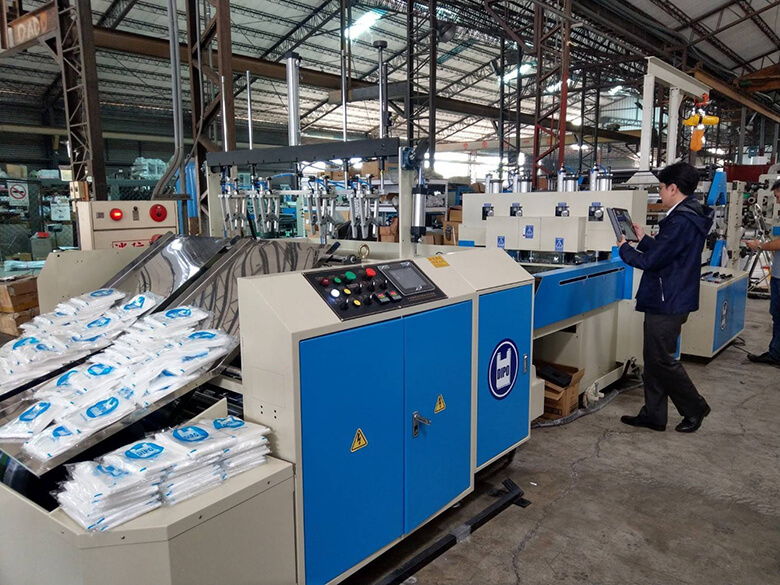 Dipo Plastic Machinery Co., LTD-Customized bag making machine design to Japan Customer​