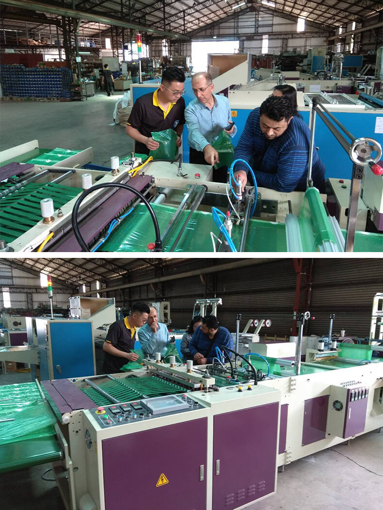 From the Middle East professional plastic bag production plant