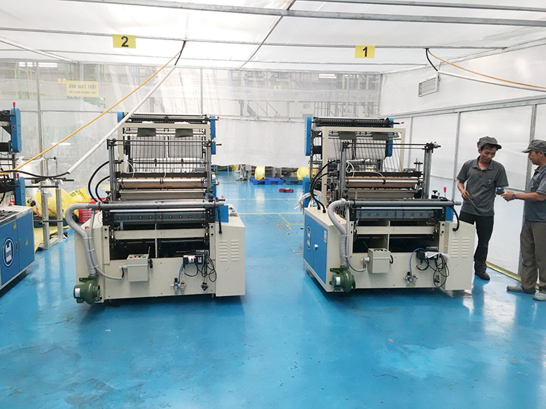 Vietnam - Our customers purchased new machines and put them into production immediately.