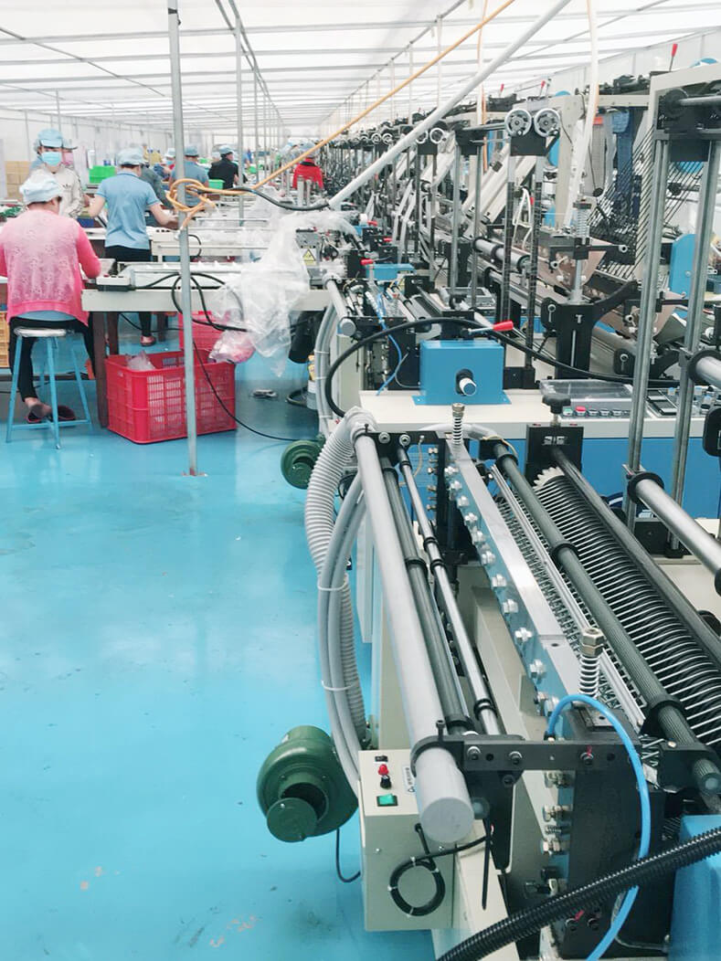 Vietnam - Our customers purchased new machines and put them into production immediately.