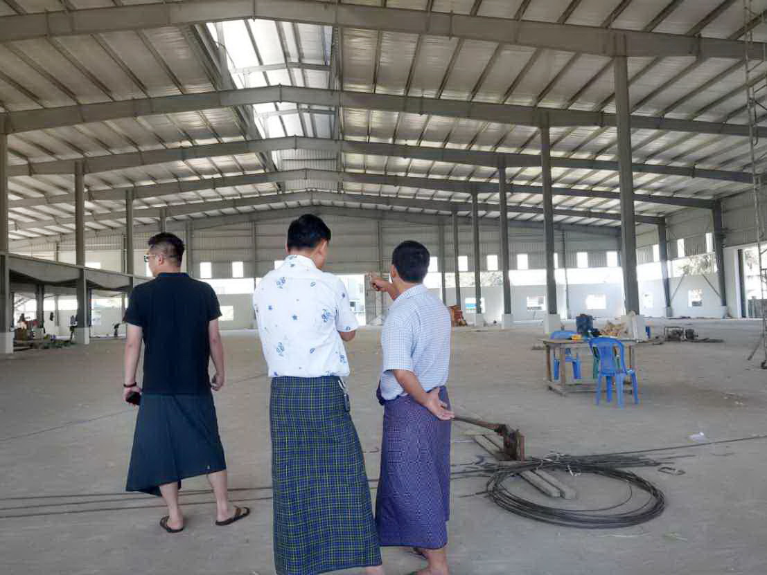 Dipo in Myanmar visiting customers.We look forward to helping them plan their new factory!